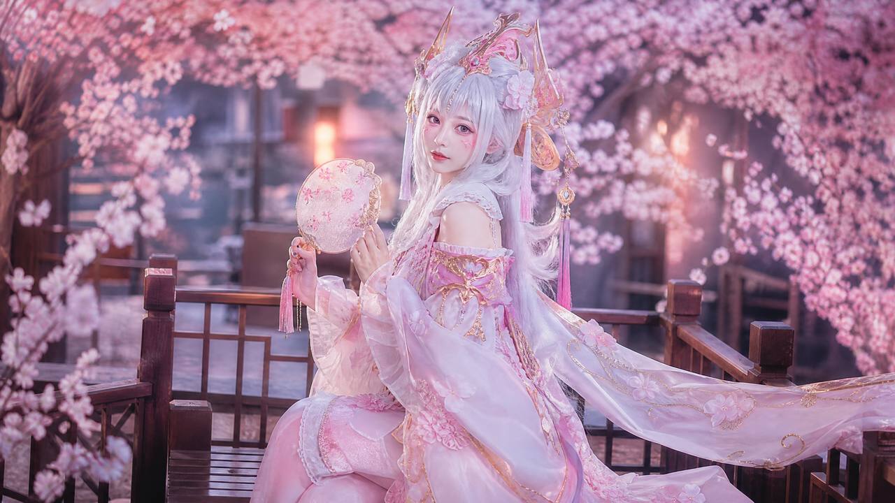 看片动漫cosplay视频教程-汉服古风变装